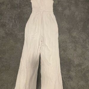 Jessica Simpson Cream Jumpsuit